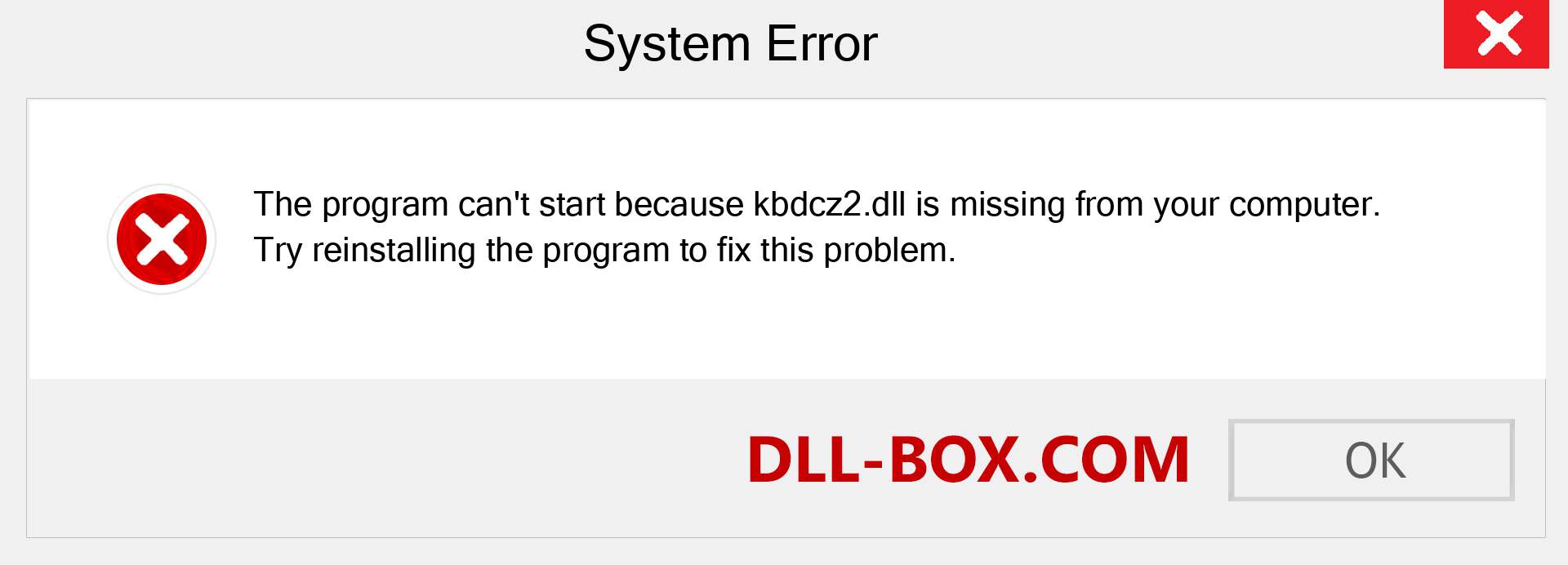  kbdcz2.dll file is missing?. Download for Windows 7, 8, 10 - Fix  kbdcz2 dll Missing Error on Windows, photos, images